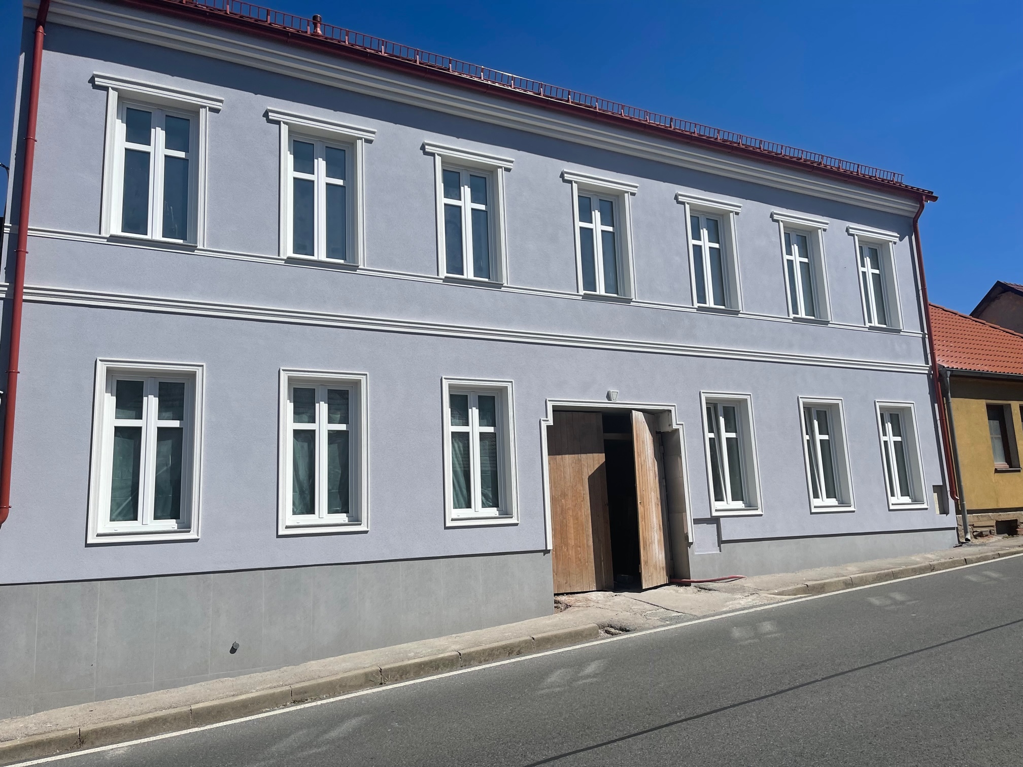 po instalaci fasádních profilů II.