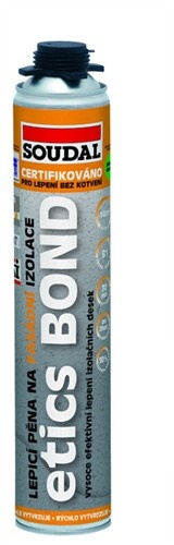 Lepící pěna na fasádní profily (Etics Bond)800ml