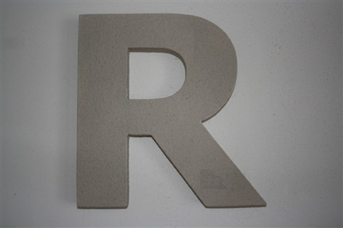 Fasádní písmeno R - typ 1 (15-50 cm)