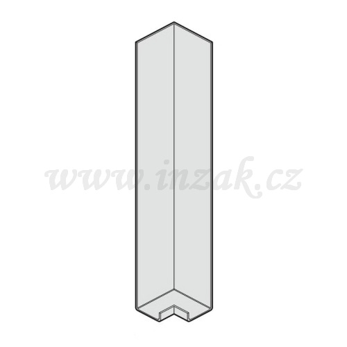 Spojka - vnější roh DecoFOAM P6073 - bílá 003
