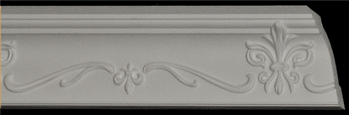 Stropní lišta polystyrenová VD81G, 38x78mm - DOPRODEJ