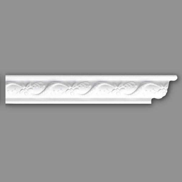 Stropní lišta polystyrenová FLEUR, 30x30mm