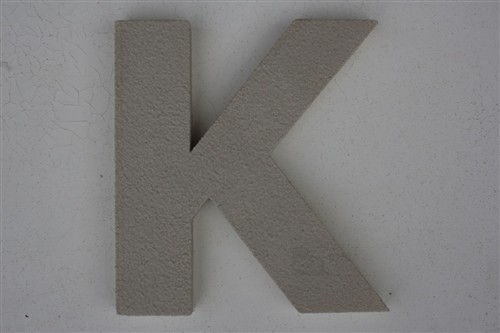 Fasádní písmeno K - typ 1 (15-50 cm)