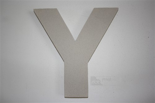 Fasádní písmeno Y - typ 1 (15-50 cm)