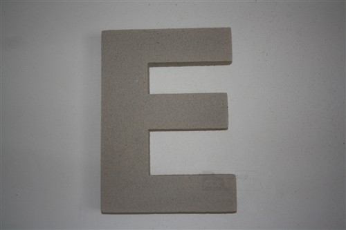 Fasádní písmeno E- typ 1 (15-50 cm)