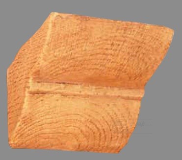 Konzole k trámům (dub světlý) 20x13cm 19590