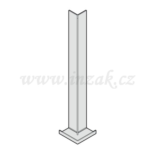 Spojka - vnitřní kout DecoFOAM P6075 - bílá 003