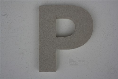 Fasádní písmeno P - typ 1 (15-50 cm)