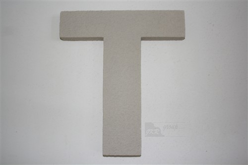 Fasádní písmeno T - typ 1 (15-50 cm)
