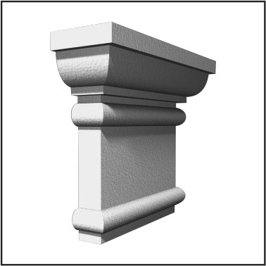 Hlavice H04-20 (200x299x77mm)