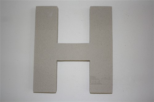 Fasádní písmeno H- typ 1 (15-50cm)